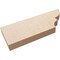Ekena Millwork 2in. W x 8in. H x 20in. L Ridgewood Woodgrain TimberThane Rafter Tail, Primed Tan RFTUR02X08X20RIDRCPR - alternate 2
